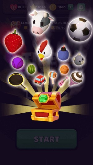 Tile Master 3D là game kết hợp đồ vật 3D thú vị