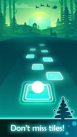 Tránh bỏ lỡ các ô gạch trong Tiles Hop