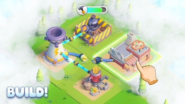 Xây dựng và phát triển nơi trú ẩn của bạn trong game Tiles Survive