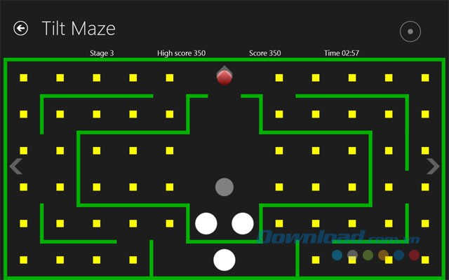 Gameplay của Tilt Maze đơn giản nhưng rất thú vị