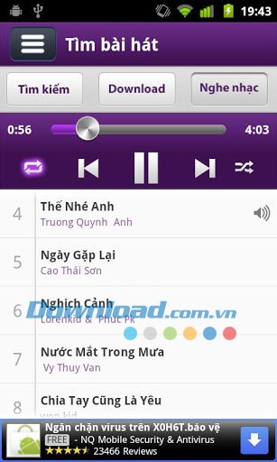 Tìm bài hát for Android