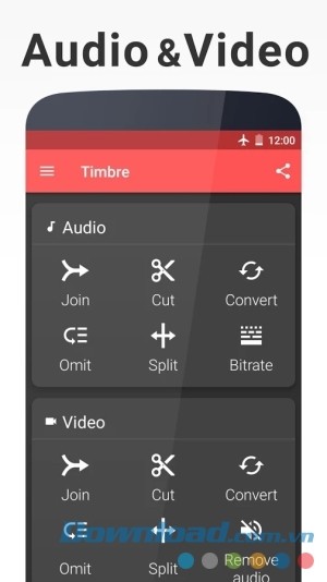 Bảng điều khiển Timbre cho Android