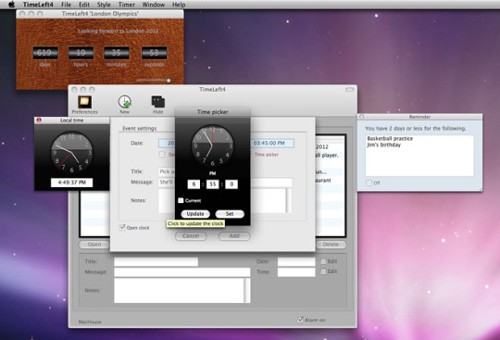 TimeLeft4 for Mac