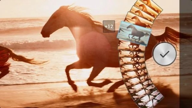 Timeshift burst cho phép chụp 61 khung hình chỉ trong 2 giây