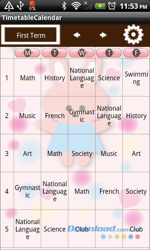 TimetableCalendar for Android
