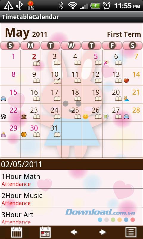 TimetableCalendar for Android