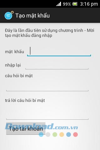 Tin nhắn mật for Android
