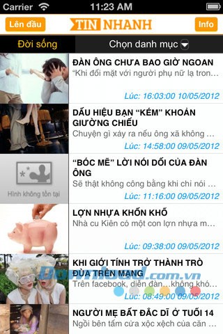 Tin nhanh for iOS
