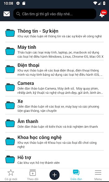 Danh mục bài viết trên tinh tế