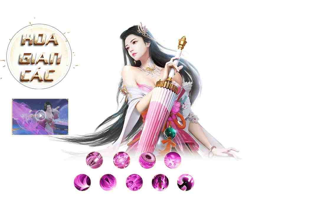 Phái Hoa Gian Các trong Tinh Vân Kiếm