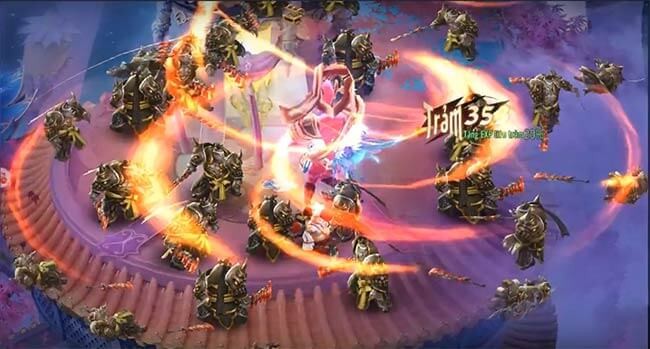 Hiệu ứng hình ảnh trong Tinh Vân Kiếm