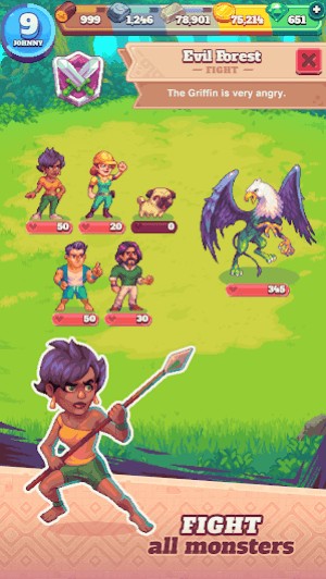 Chiến đấu chống lại quái vật