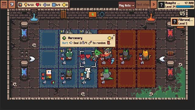 Tiny Auto Knights là game Auto Battler PvP có đồ họa dễ thương