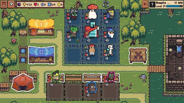 Tuyển dụng các anh hùng và đặt họ một cách chiến lược trên chiến trường