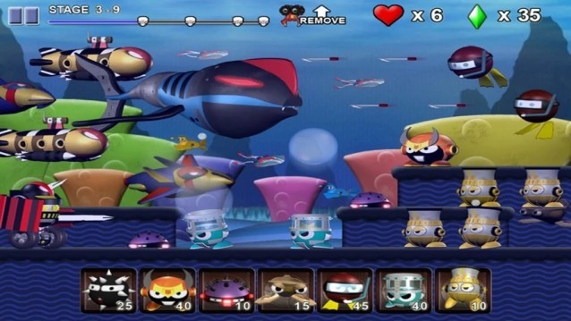 Hàng chục kẻ địch mạnh mẽ khác nhau