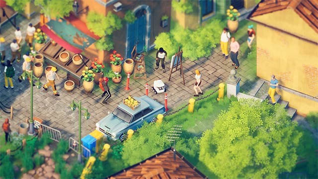 Cùng robot tí hon giao hàng khắp thị trấn sôi động trong Tiny Delivery game