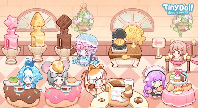 Tham gia các hoạt động vui nhộn khác nhau cùng búp bê