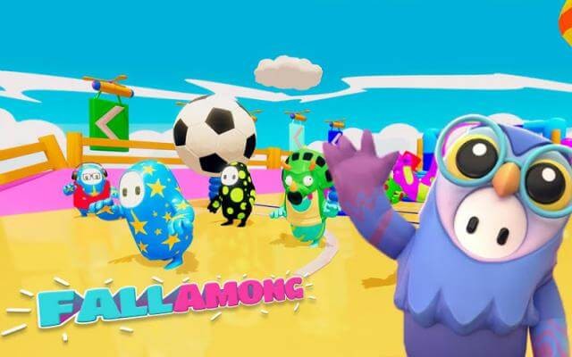 Cách chơi và đồ họa game giống Fall Guys