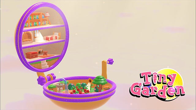 Thoải mái trang hoàng cho ngôi nhà và khu vườn đồ chơi trong game Tiny Garden