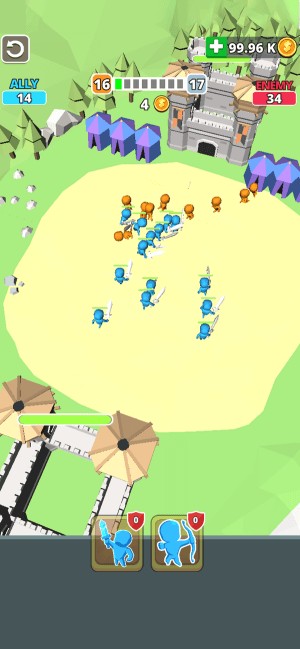 Triển khai quân trên chiến trường