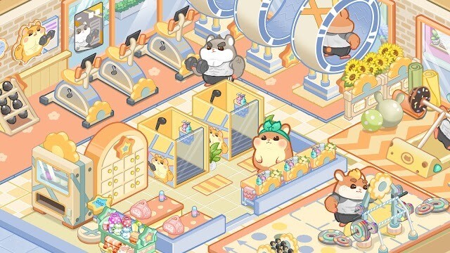 Chơi cùng những người bạn chuột lang đáng yêu trong game Tiny Paws: Cute Idle Tycoon