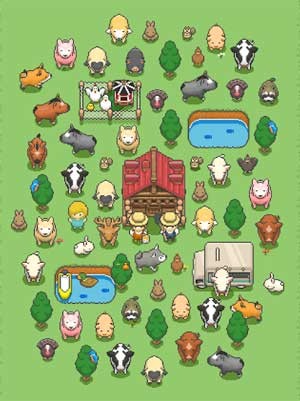 Game Tiny Pixel Farm for Android sở hữu đồ họa pixel vô cùng ngộ nghĩnh và dễ thương
