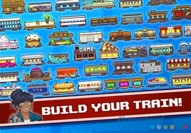 Game có số lượng toa tàu phong phú, đa dạng cho bạn lựa chọn xây dựng lên công ty tàu của mình