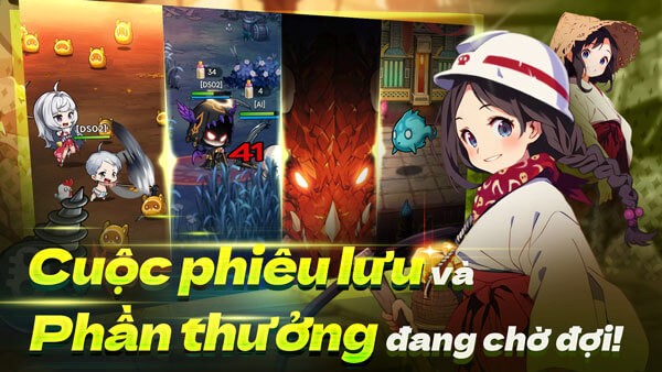 Cuộc phiêu lưu và phần thưởng đang chờ đợi