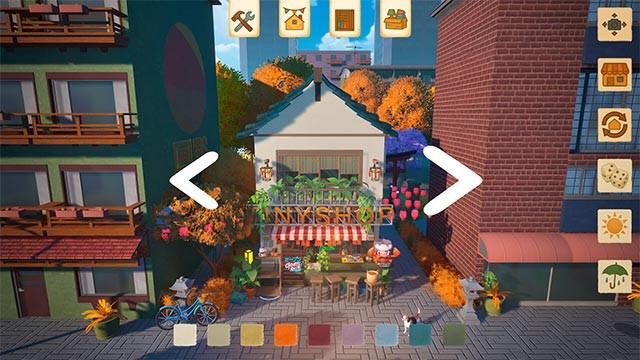 Thiết kế cửa hàng ấm cúng của riêng mình trong trò chơi mô phỏng quản lý Tiny Shop