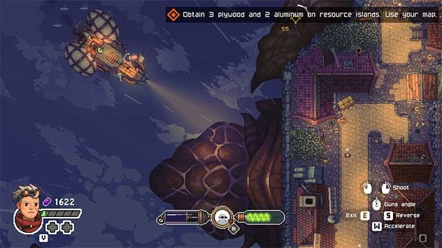 Chiến đấu trên bầu trời và đất liền của Black Skylands