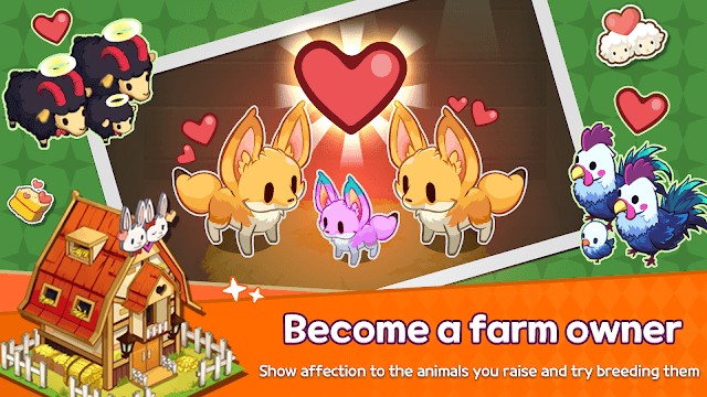 Trở thành chủ nông trại động vật đáng yêu