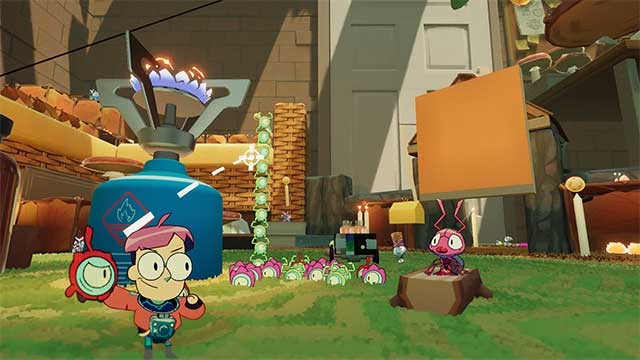 Thu thập các vật phẩm nâng cấp để cải thiện kỹ năng cho Milo