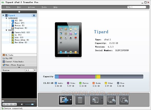 Tipard iPad 2 Transfer