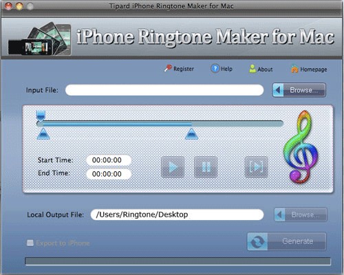 Tipard iPhone Ringtone Maker for Mac
