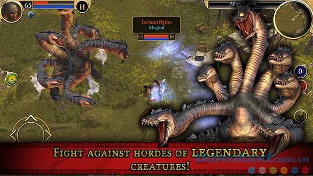 Chống lại quái vật cổ đại