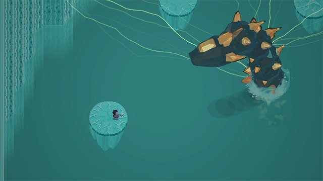 Titan Souls sở hữu hệ thống chiến đấu đơn giản nhưng hấp dẫn