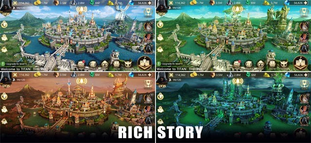 Trải nghiệm câu chuyện phong phú