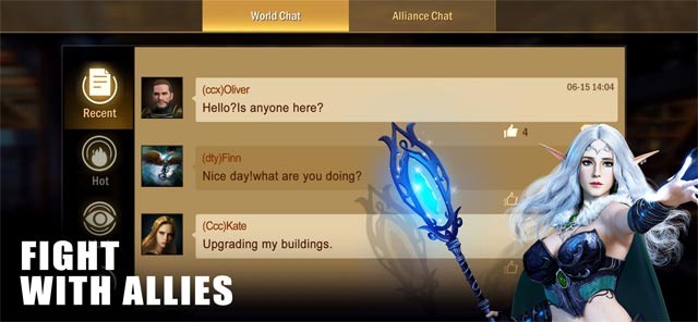 Chiến đấu cùng với đồng minh