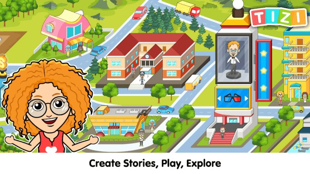 Tạp các câu chuyện của riêng bạn, chơi và khám phá