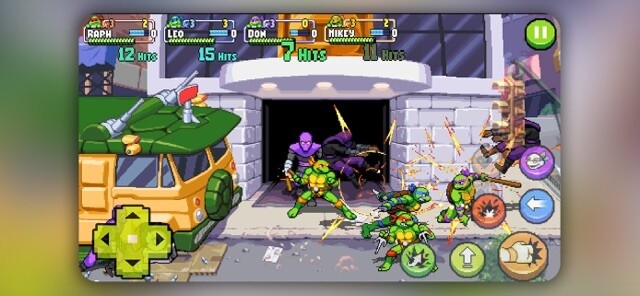 Quẩy tung nóc với các Ninja Rùa trong game TMNT: Shredder's Revenge