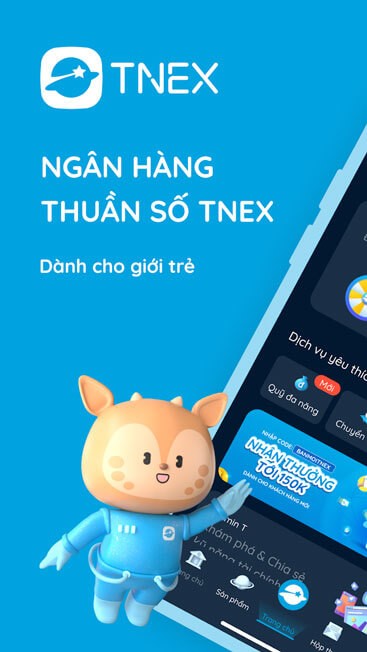 TENX - Ngân hàng số mới