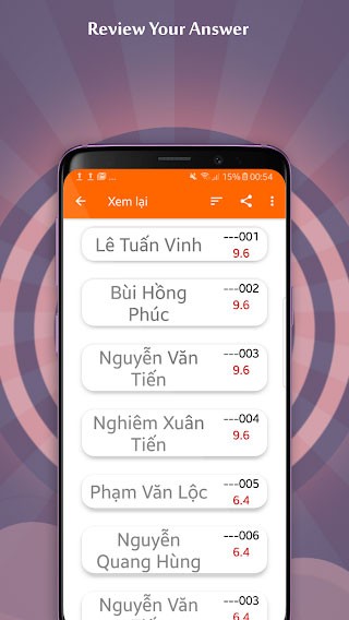 Giao diện TNMaker cho Android