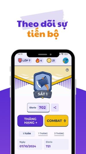 Theo dõi sự tiến bộ