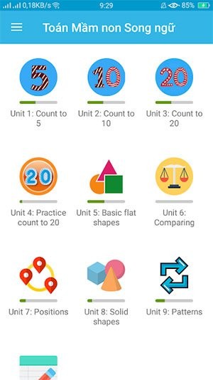 Các bài học trong ứng dụng