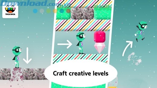 chế tạo ra các level sáng tạo