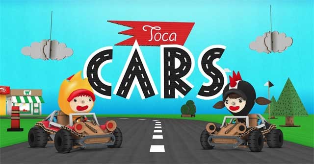 Tạo ra đường đua của riêng bé trong game mô phỏng lái xe Toca Cars cho Android