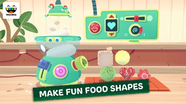 Tạo đồ ăn có hình thù khác nhau với máy tạo hình hiện đại