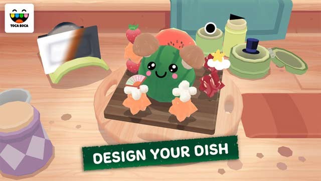 Bày món ăn ra đĩa và trang trí theo ý muốn của mình