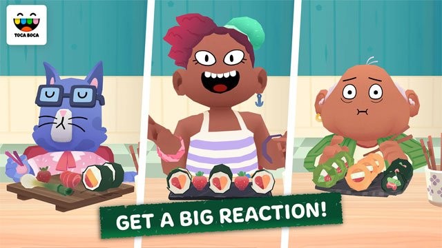 Phục vụ món ăn cho khách hàng và xem phản ứng của họ