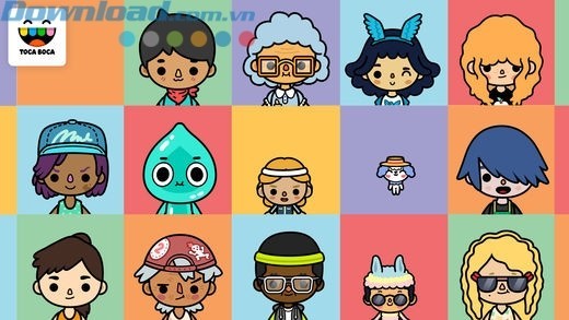 Vô số nhân vật cho bạn chơi cùng